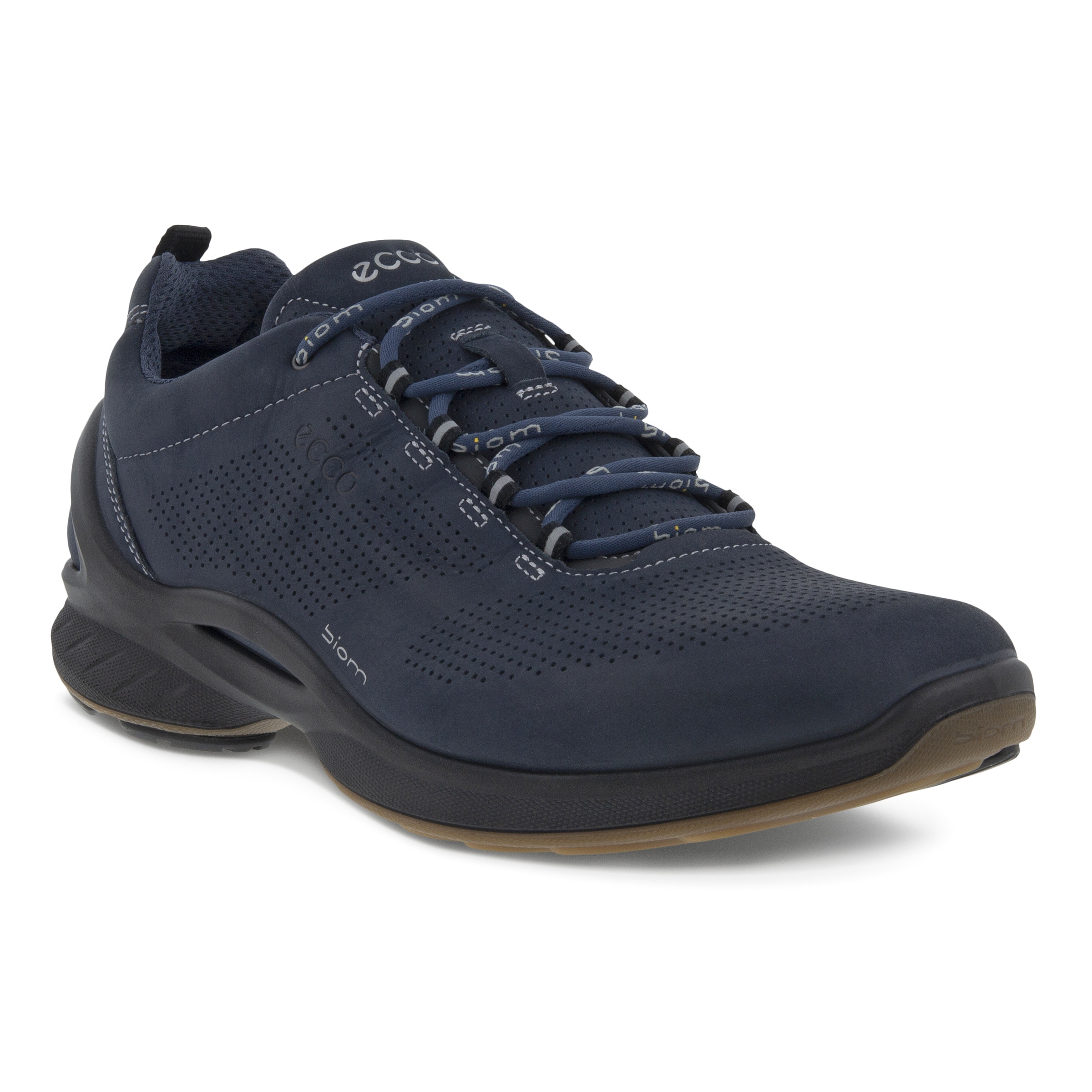 ECCO BIOM Fjuel Men's Low Nub Shoes - Blue - Main