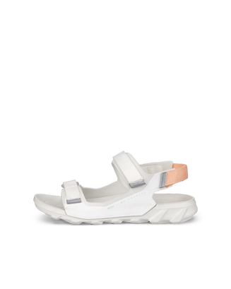 Women's ECCO® MX Onshore Textile Two Strap Sandal - White - Outside