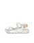 Women's ECCO® MX Onshore Textile Two Strap Sandal - White - Outside