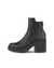 Botines de piel ECCO® Fluted Heel para mujer - Negro - Outside