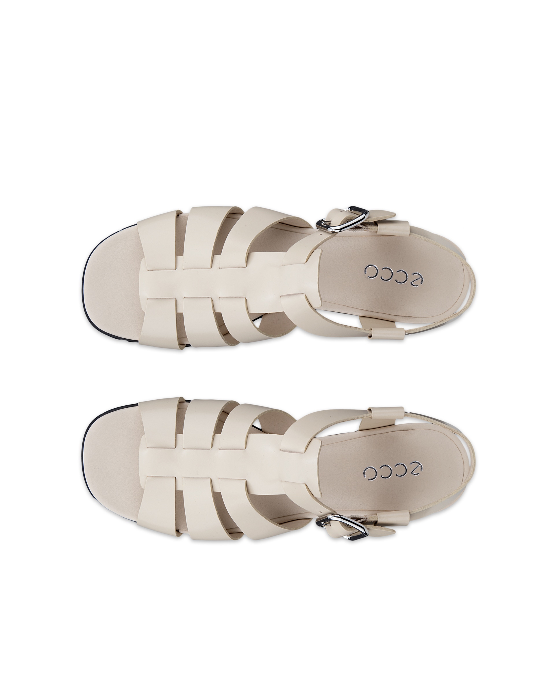 ECCO SCULPTED ALBA 25 WOMEN'S SANDAL - Beige - Top left pair