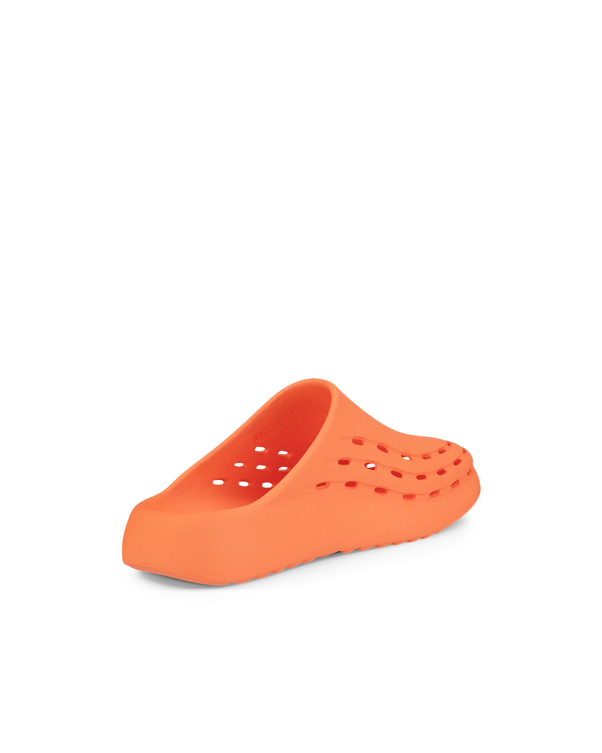 여성용 ECCO Cozmo Slide 슬라이더 - Orange - Back