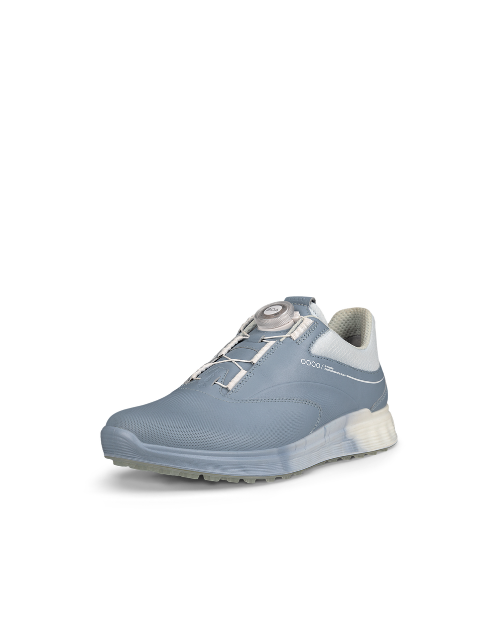 Women's ECCO® Golf S-Three BOA Leather Gore-Tex Shoe - Blue - Main