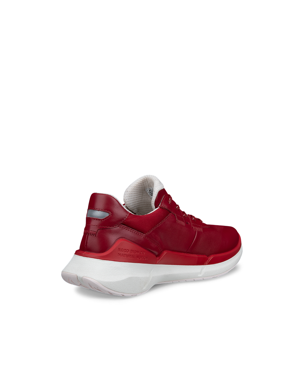 Zapatillas de piel ECCO® Biom 2.2 para mujer - Rojo - Back