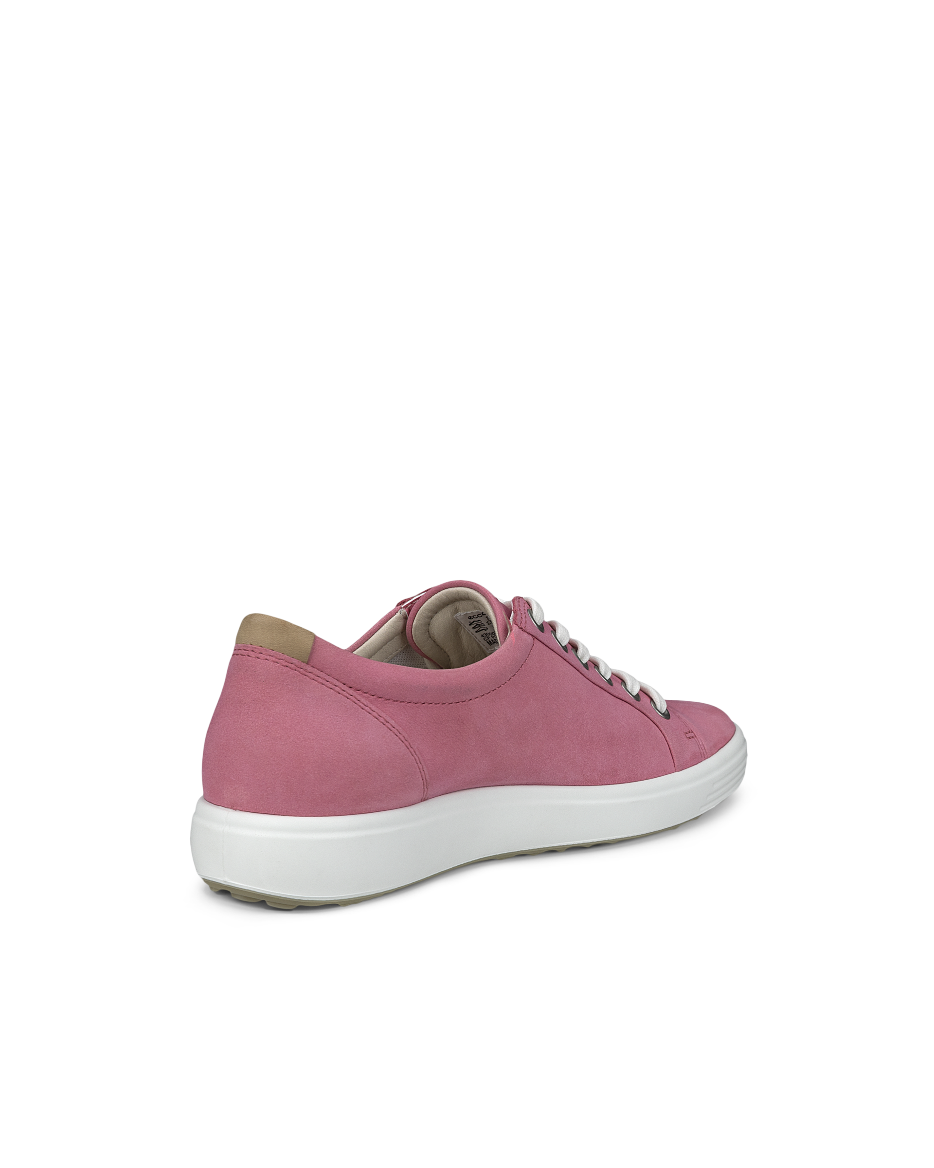 ECCO WOMEN'S SOFT 7 SNEAKER - Pink - Back