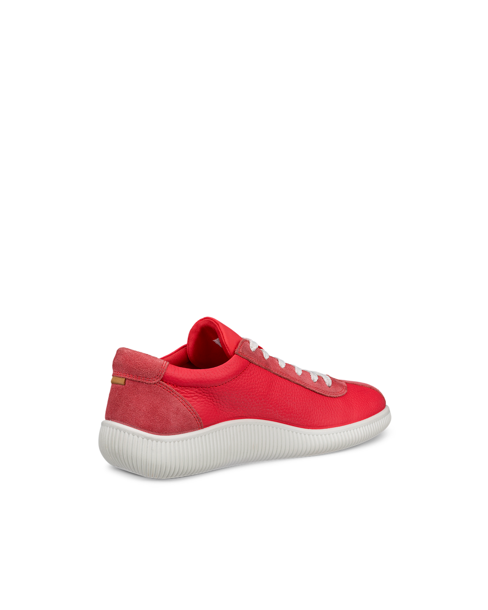 ECCO SOFT ZERO WOMEN'S SNEAKER - Red - Back