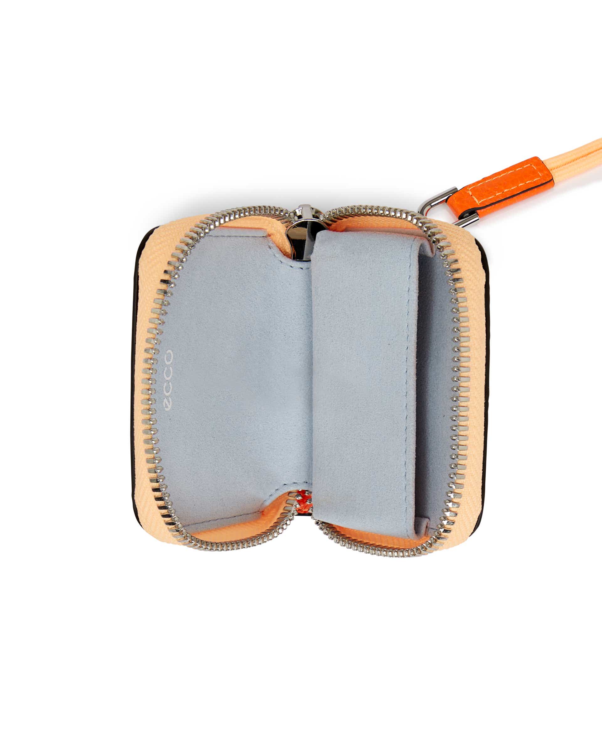 ECCO® Pro Pebbled Leather Leather Airpod Case - Orange - Birdeye