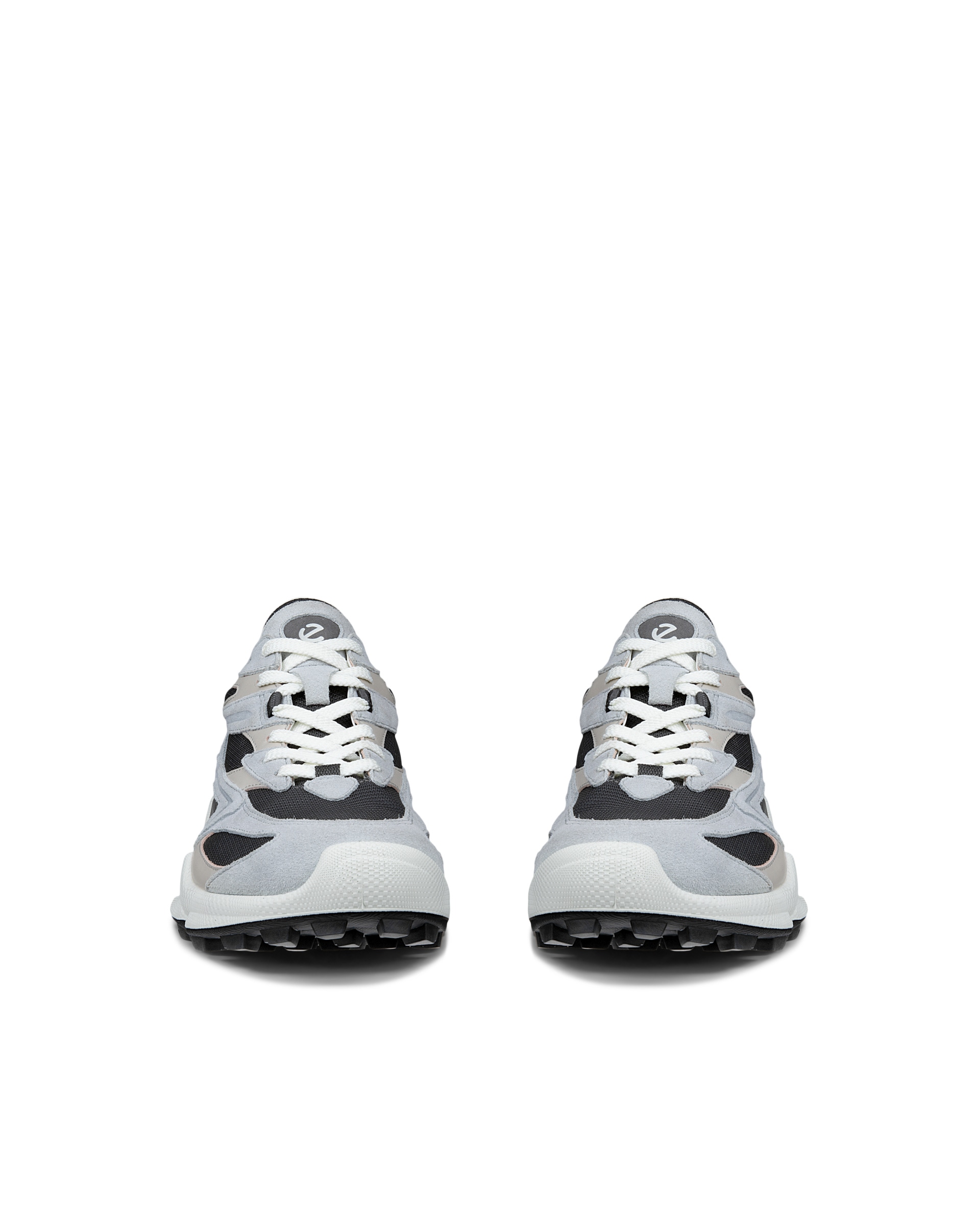ECCO® BIOM C-TRAIL muške tenisice od brušene Kože - Siva - Front pair