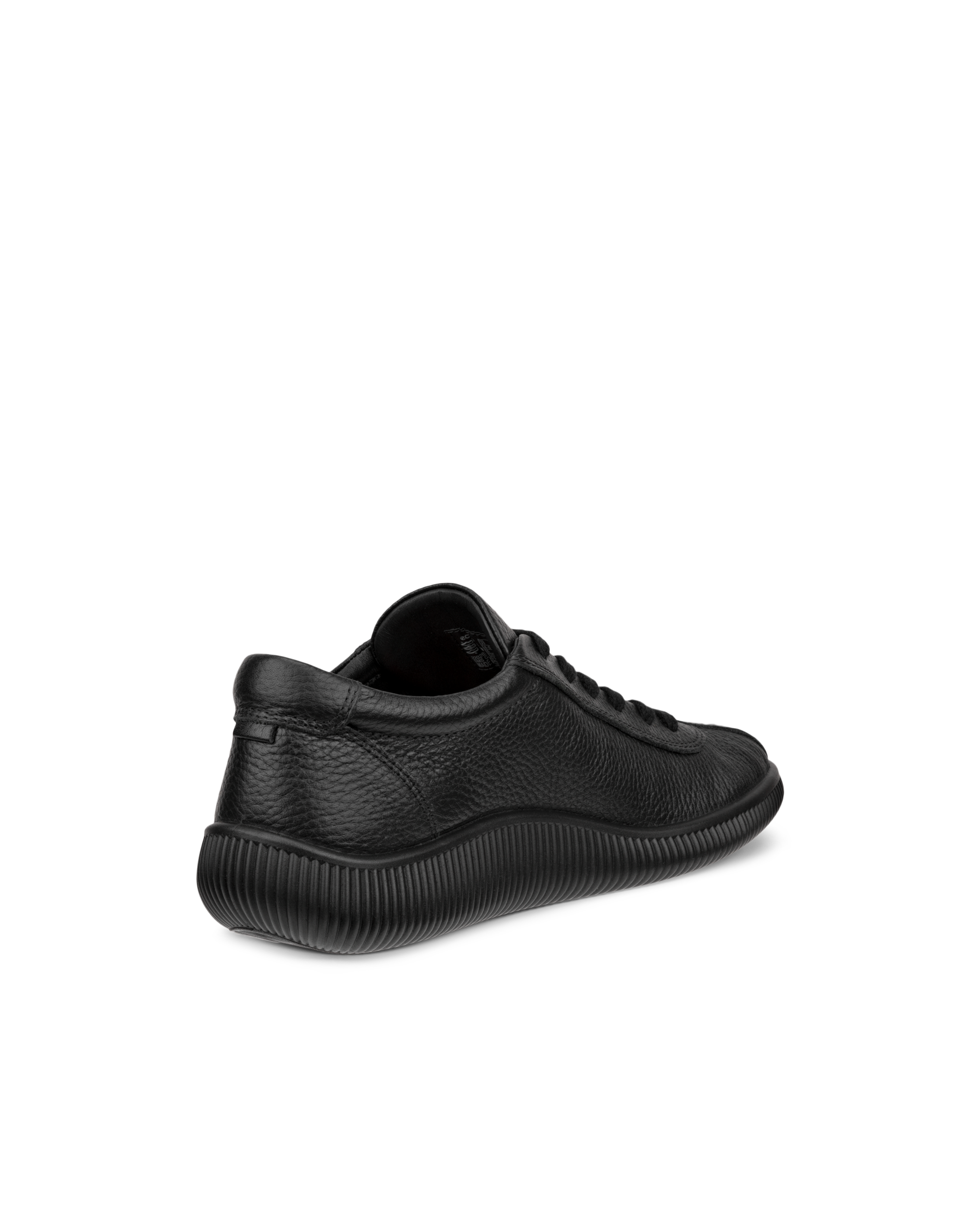 Zapatillas de piel ECCO® Soft Zero para mujer - Negro - Back