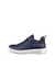 Men's ECCO® Gruuv Leather Sneaker - Blue - Outside