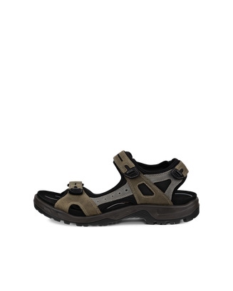 ECCO Men's Offroad Sandals - Green - Outside