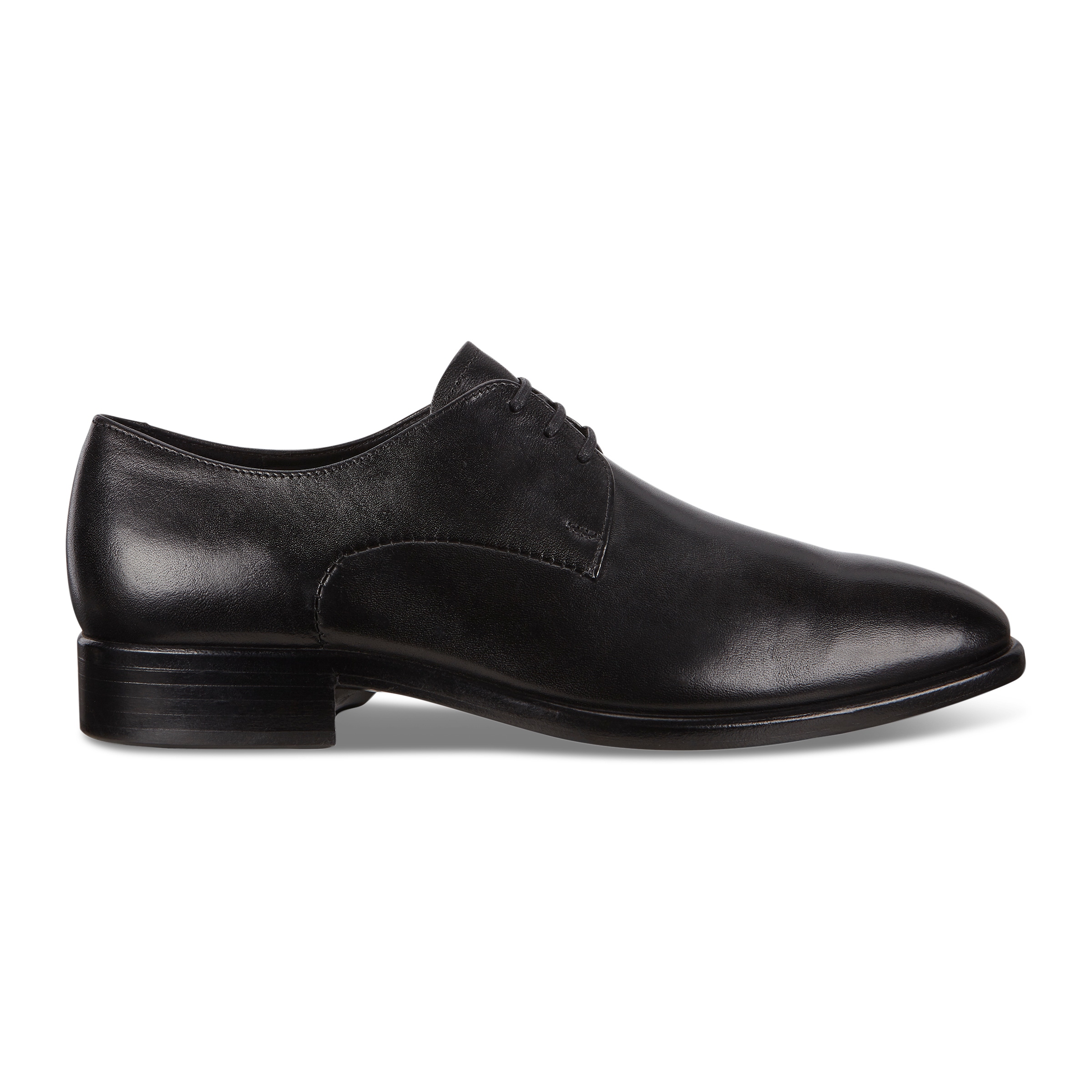 ECCO Vitrus Mondial メンズ レザーダービーシューズ - 黒 - Outside