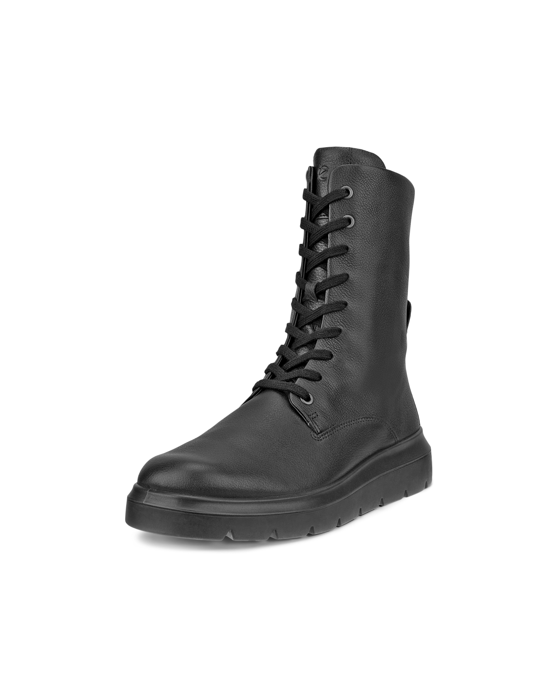 Botas de piel con cordones ECCO® Nouvelle para mujer - Negro - Main