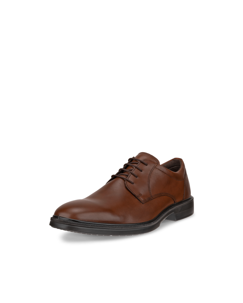 Men's ECCO® Maitland Leather Derby Shoe - Brown - Main