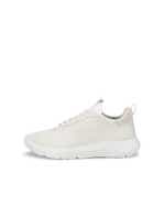 Women's ECCO® ATH-1FW Nubuck Sneaker - Grey - Outside