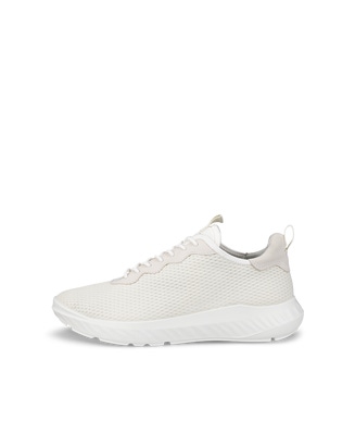 Women's ECCO® ATH-1FW Leather Sneaker - White - Outside