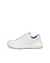 Ladies ECCO® Golf LT1 Leather Waterproof Shoe - White - Outside