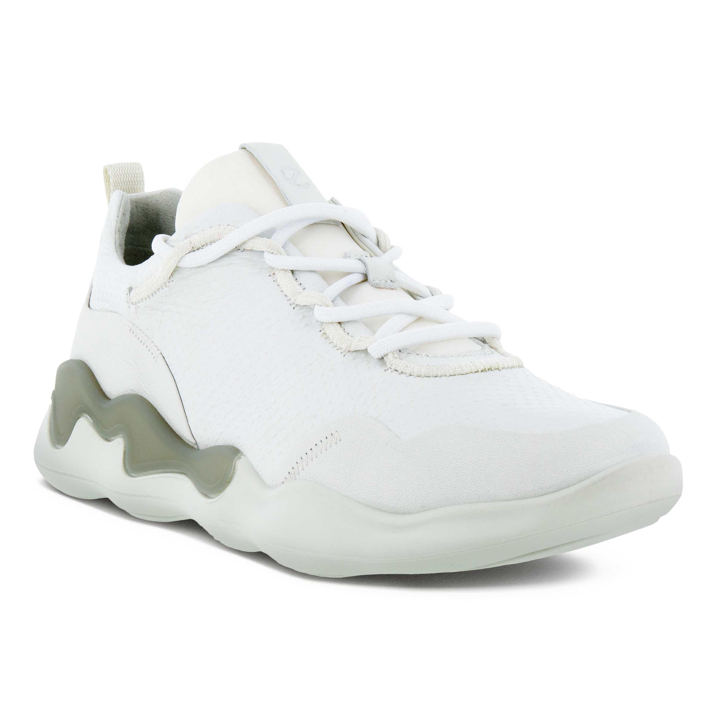 Zapatillas de piel ECCO® Elo para mujer - Blanco - Main