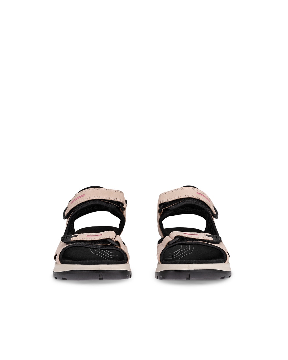 Sandalias de senderismo de nobuk ECCO® Offroad para mujer - Rosa - Front pair