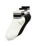 ECCO Low Cut Sports Socks - White - Main