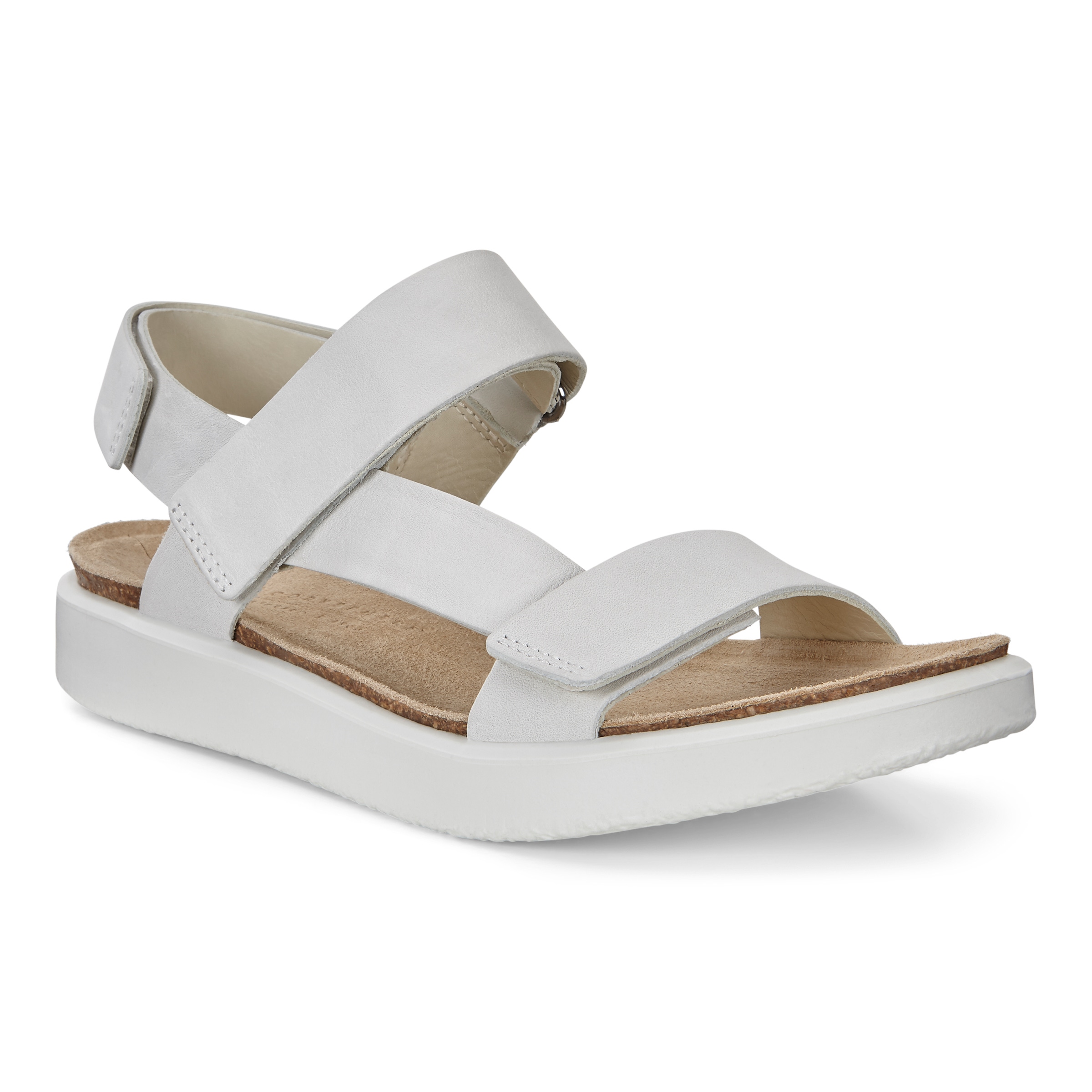 ECCO Women Corksphere Sandal - White - Main