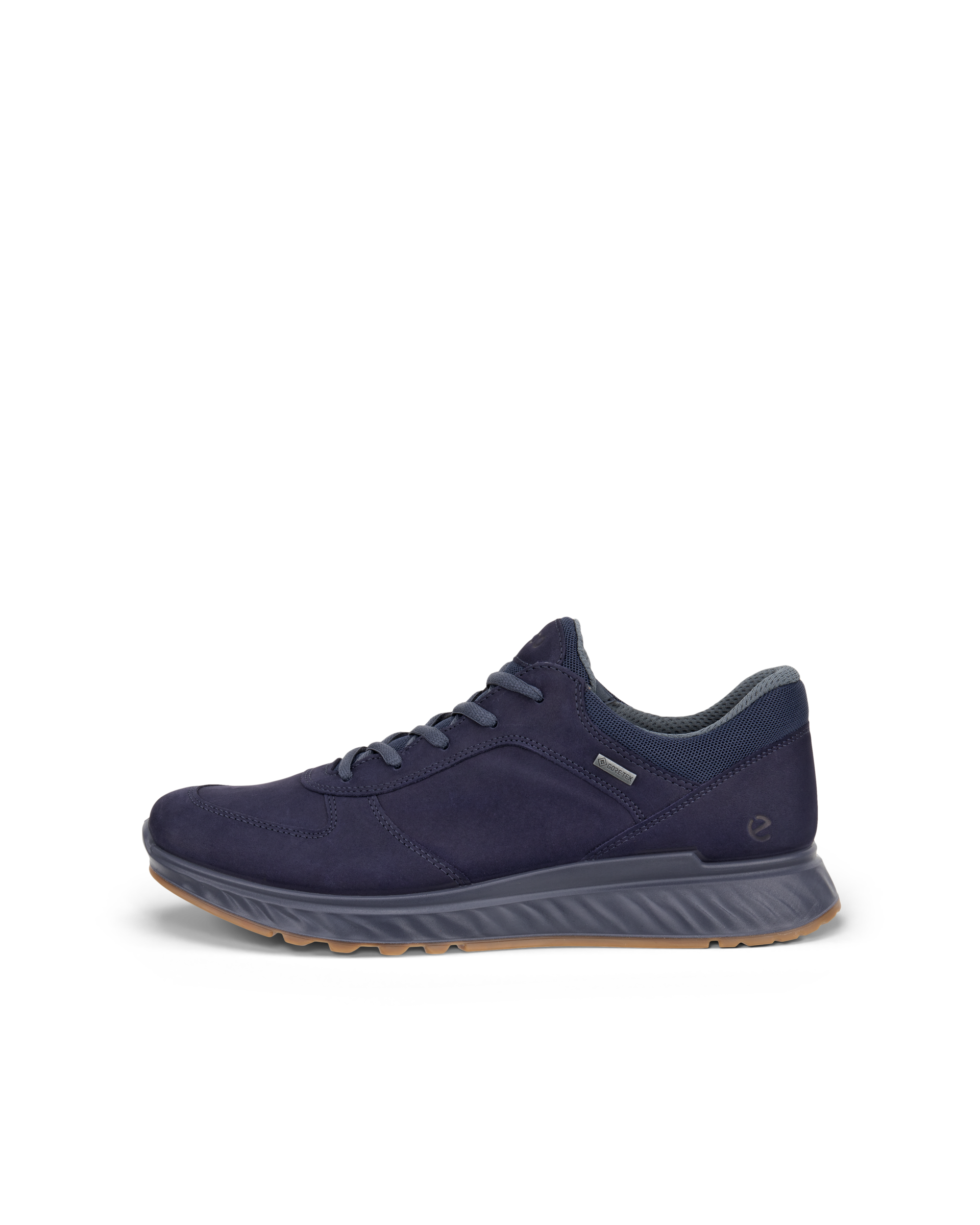 Zapatillas de montaña de nobuk Gore-Tex ECCO® Exostride para hombre - Azul - Outside