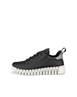 ECCO GRUUV WOMEN'S SNEAKER - Black - Outside