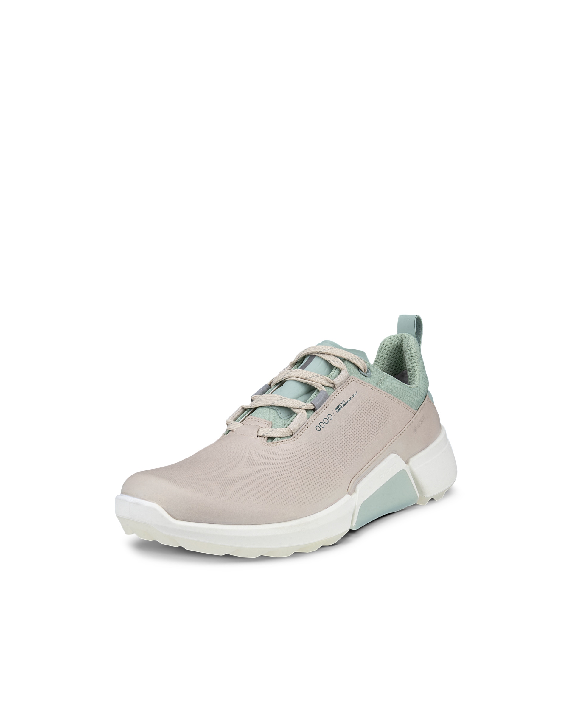 Ladies ECCO® Golf Biom H4 Leather Gore-Tex Shoe - Grey - Main