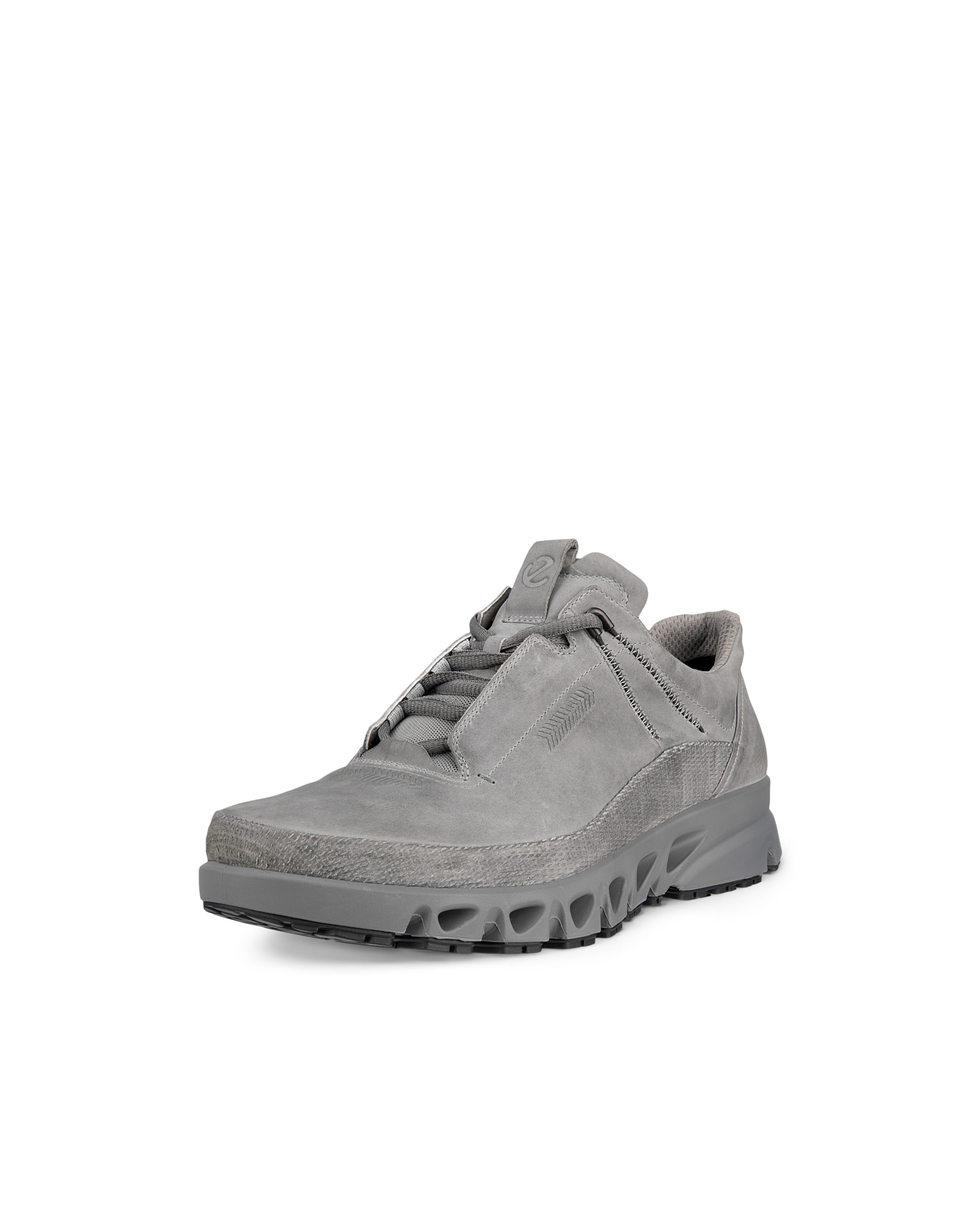 Men's ECCO® Multi-Vent Nubuck Gore-Tex Shoe - Grey - Main