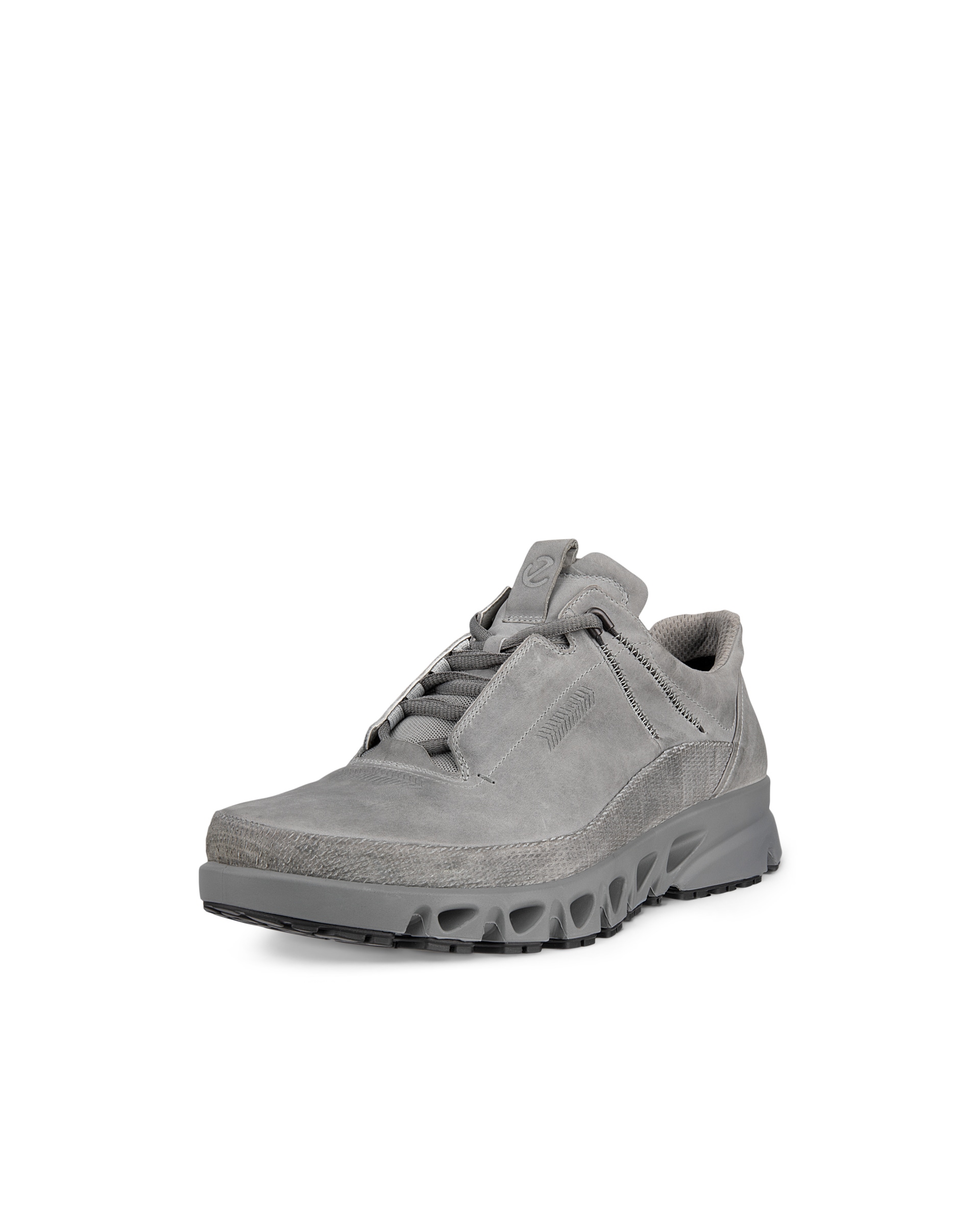 ECCO Multi Vent Low メンズ ヌバックGore-Texアウトドアスニーカー - 灰色 - Main