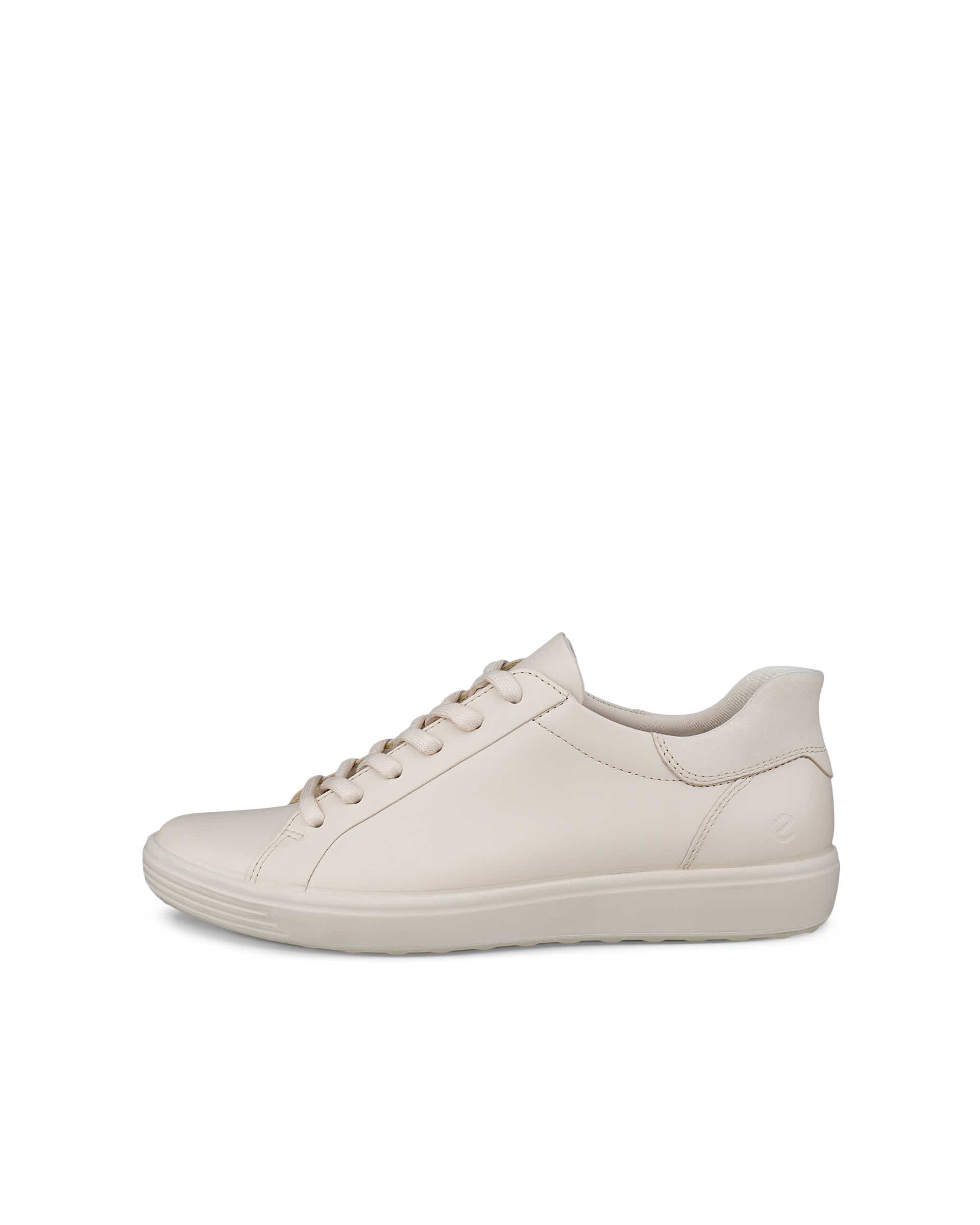 Zapatillas de piel ECCO® Soft 7 para mujer - Rosa - Outside
