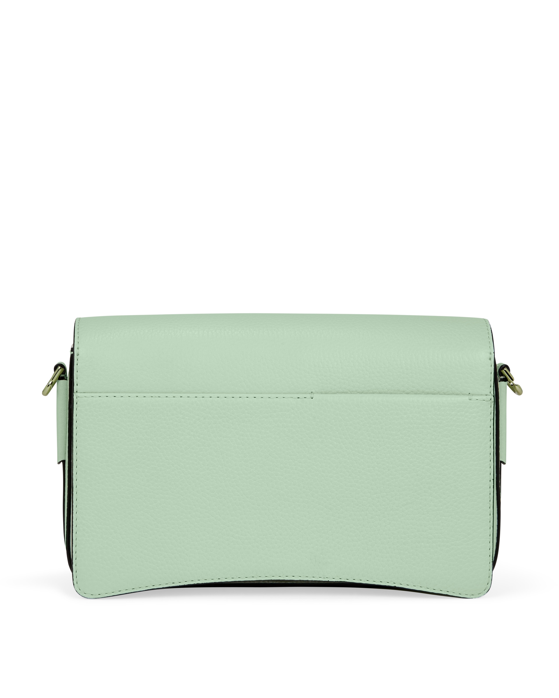 ECCO® Leather Pinch Crossbody Bag - Green - Back