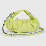 ECCO® Scrunch Leather Hobo Bag - Green - Main