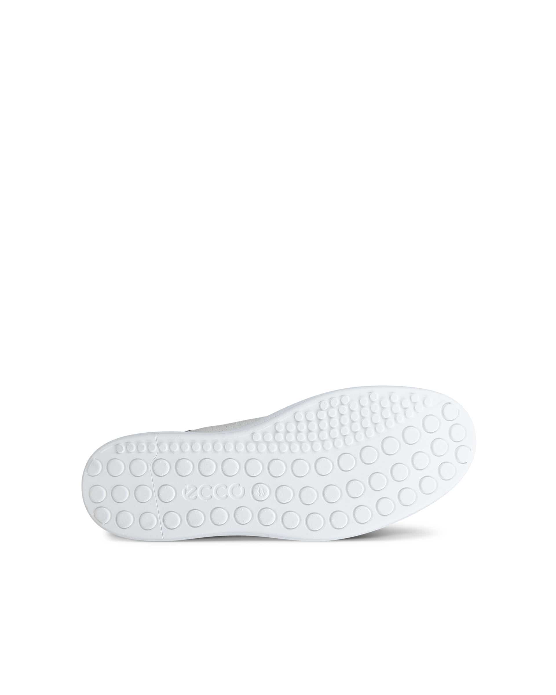 Men's ECCO® Soft 60 Leather Sneaker - White - Sole