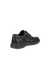 Men's ECCO® Fusion Leather Apron-Toe Derby Shoe - Black - Back