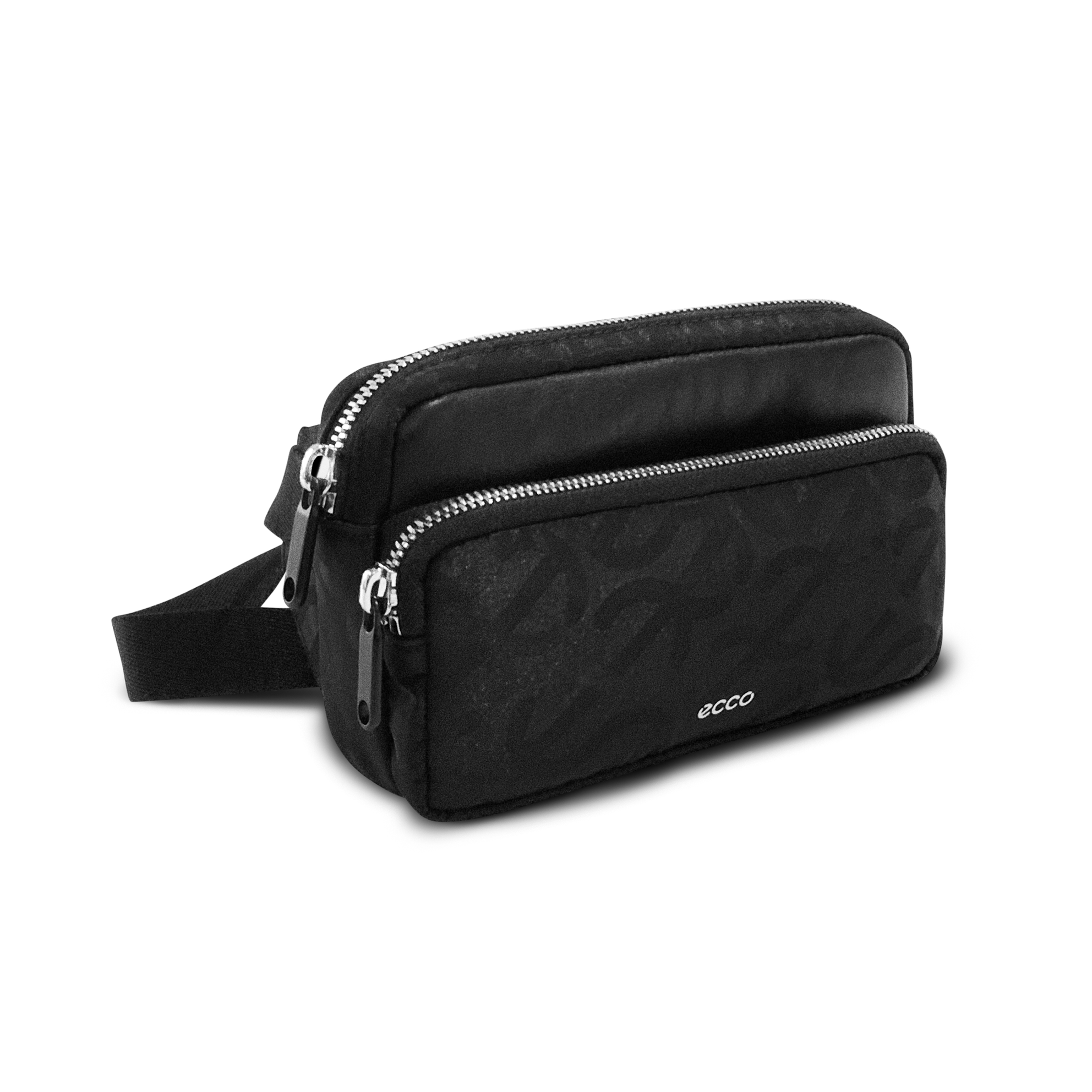 ECCO® Black Wave sac banane cuir - Noir - Main