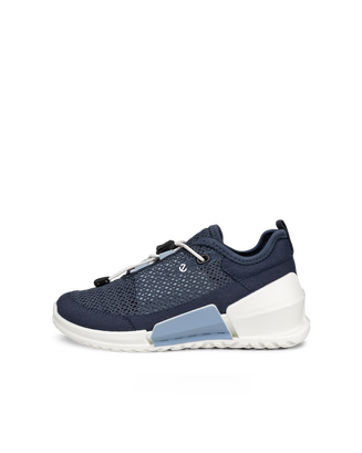 ECCO® Biom K1 tekstiilist vabaajajalats lastele - Navy - Outside