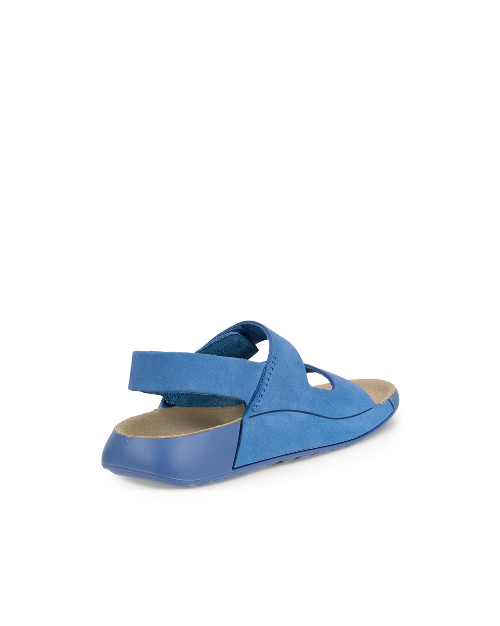 Sandalias con dos tiras de nobuk  ECCO® Cozmo para niño/a - Azul - Back