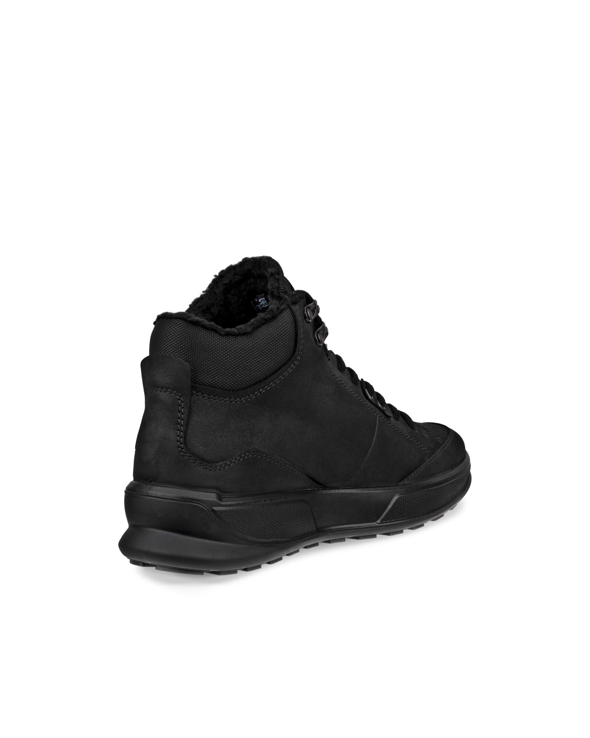 Men's ECCO® Byway 2.0 Nubuck Waterproof Ankle Boot - Black - Back