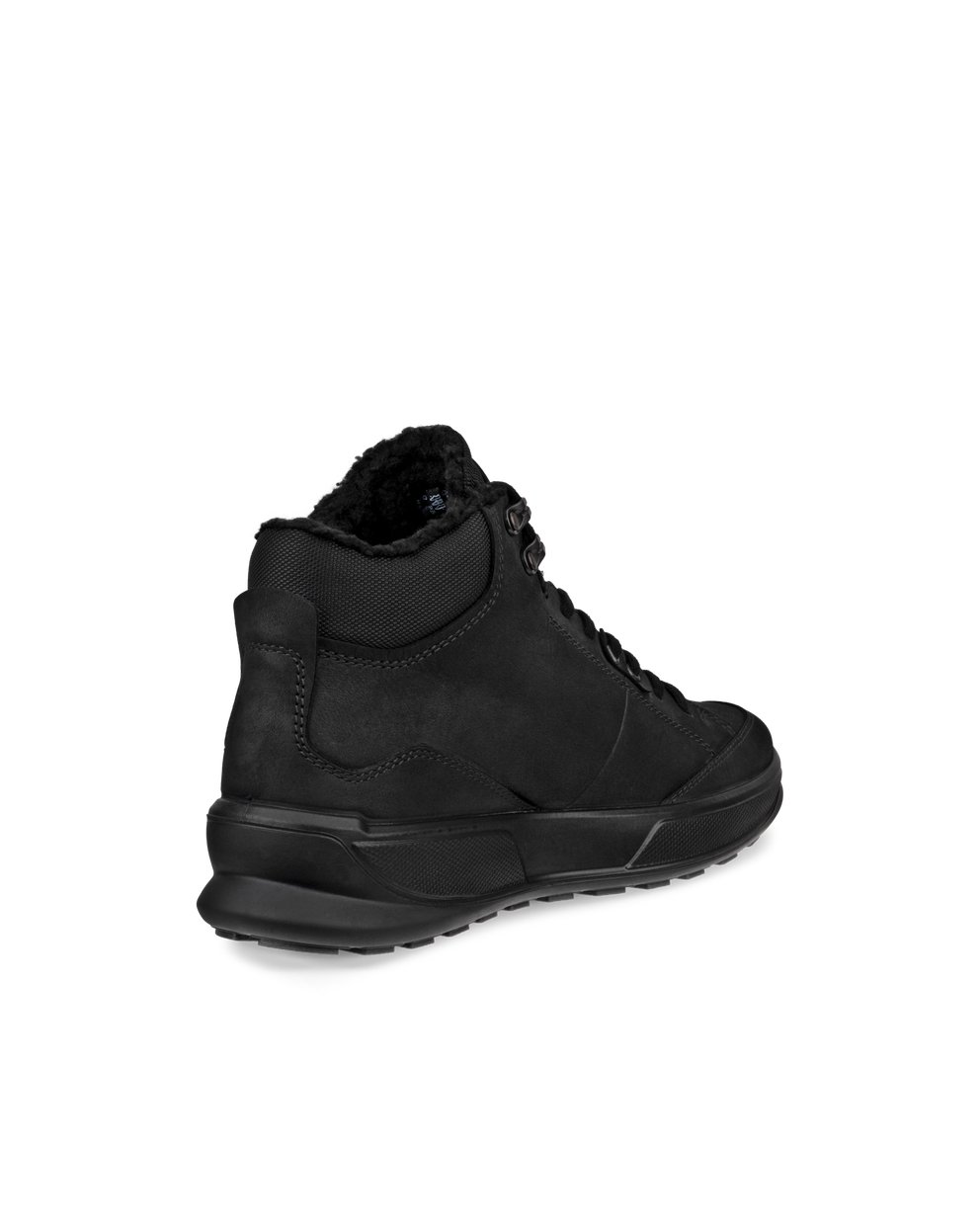 Men's ECCO® Byway 2.0 Nubuck Waterproof Ankle Boot - Black - Back