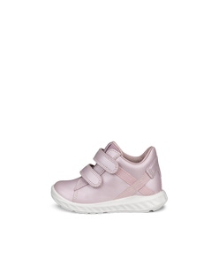 Zapatillas de nobuk con tiras ECCO® SP.1 Lite Infant para niño/a - Rosa - Outside