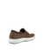 Men's ECCO® Soft 7 Nubuck Slip-On - Brown - Back