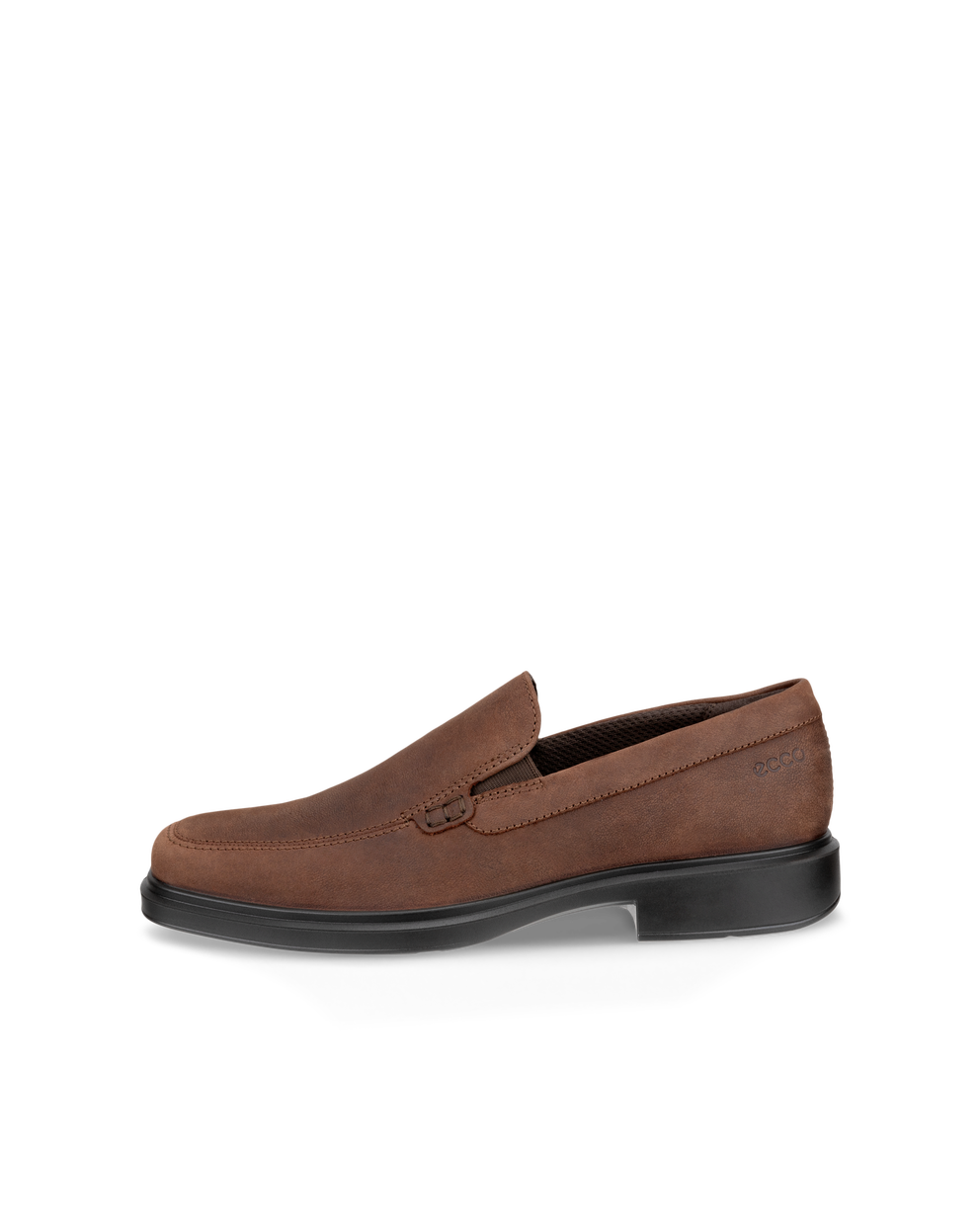 ECCO® Helsinki 2 mocassins nubuck pour homme - Brun - Outside