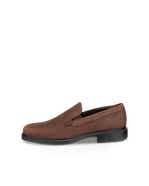 Men's ECCO® Helsinki 2 Nubuck Loafer - Grey - Outside