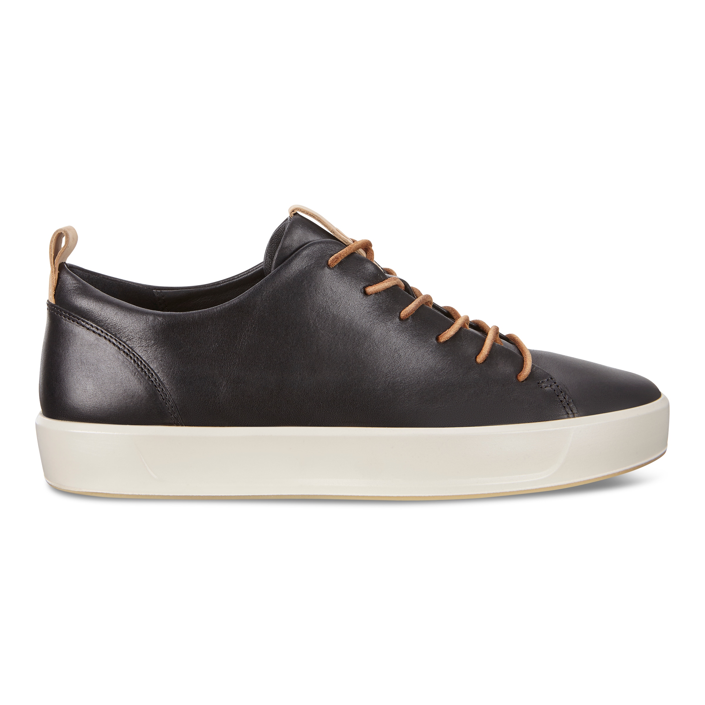 ECCO Soft 8 Lx Men's Sneaker - Black - Outside