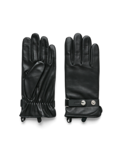 ECCO® Gloves nahkkindad meestele - Must - Main