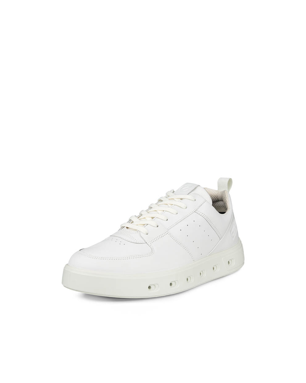 ECCO® Street 720 baskets en cuir Gore-Tex pour homme - Blanc - Main