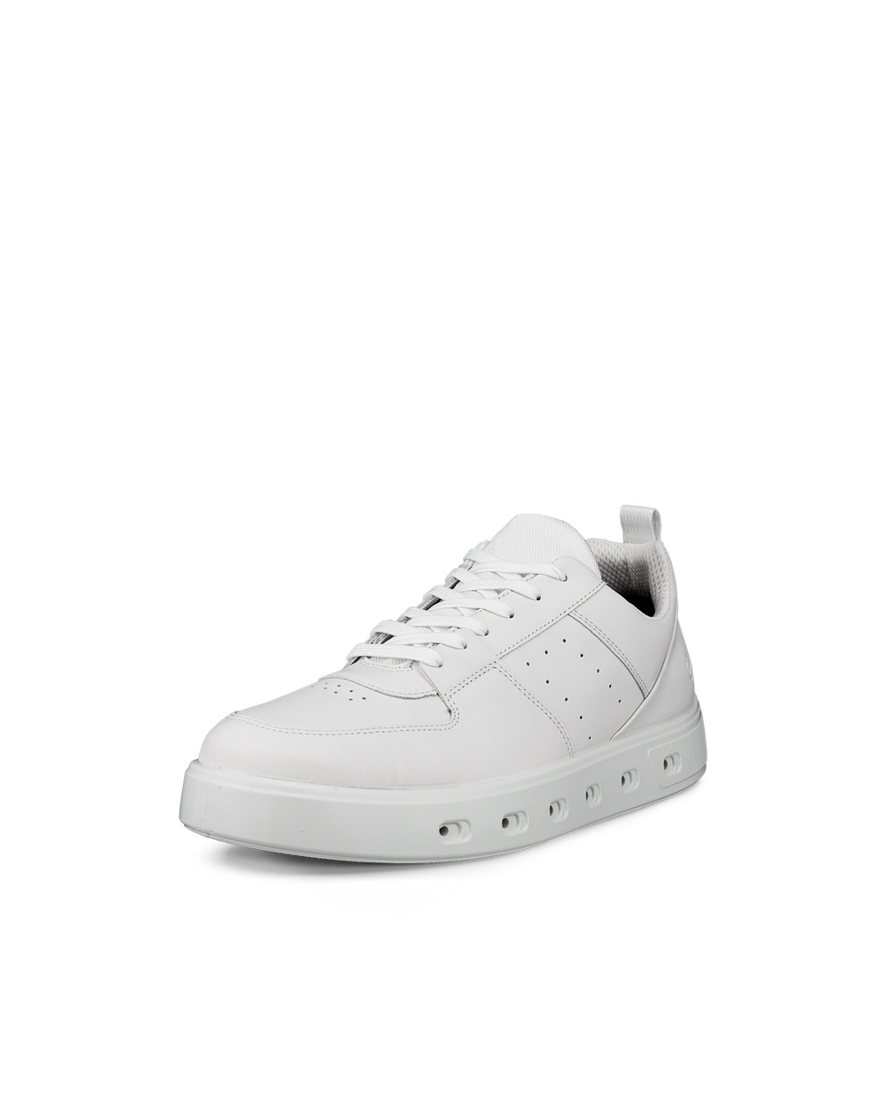 Men's ECCO® Street 720 Leather Gore-Tex Sneaker - White - Main