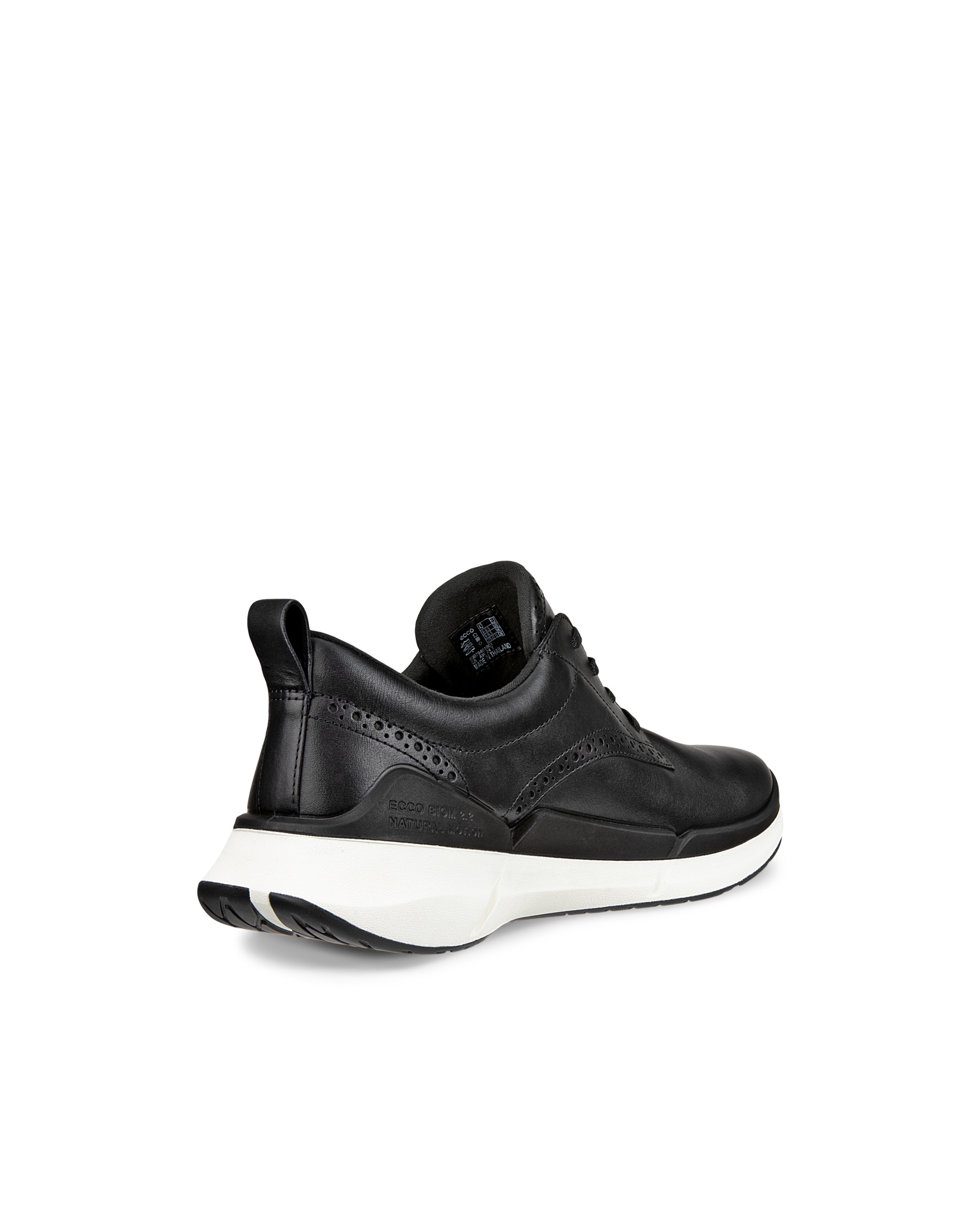 Men's ECCO® BIOM 2.2 Leather Sneaker - Black - Back