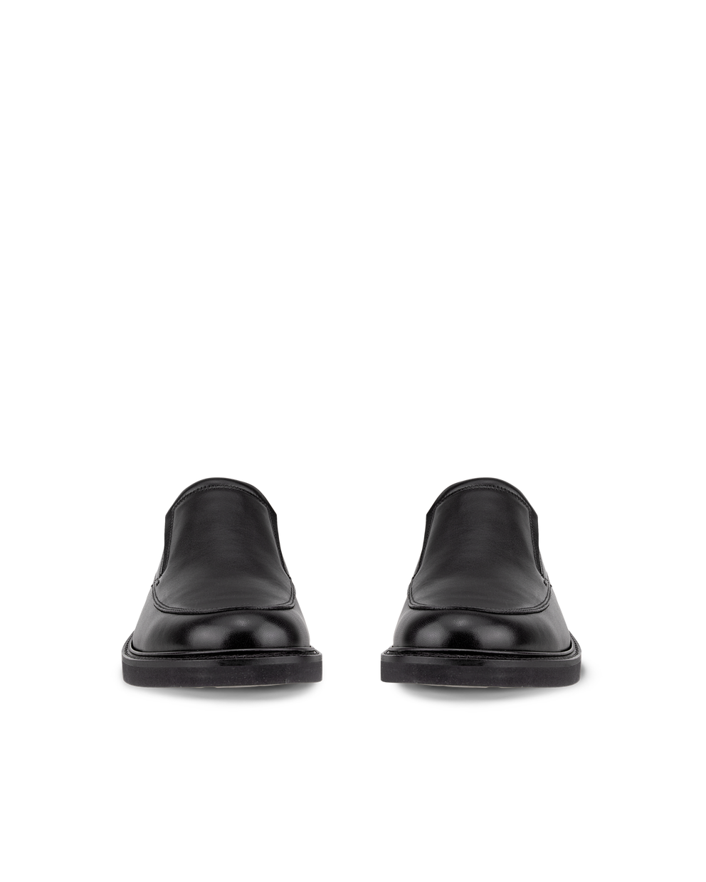 Men's ECCO® Metropole London Leather Slip-On - Black - Front pair